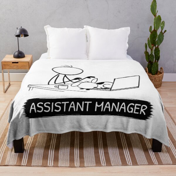 Item preview, Funny Work From Home Dog T-Shirt | Assistant Manager | Office Dog Shirt | Dog Owner Gift | Minimalist Dog Lover Tee designed and sold by Pebl-Co.