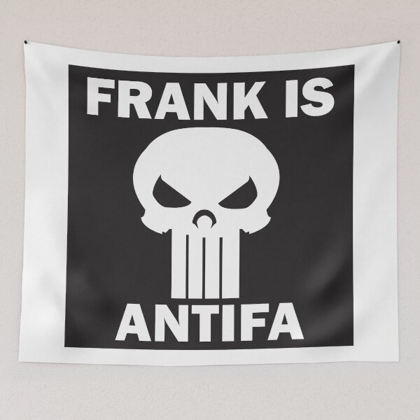 Item preview, The Punisher Frank Castle is ANTIFA designed and sold by All in Good Fun.