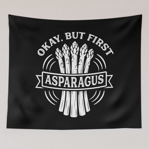 Item preview, Okay But First Asparagus Funny Vegetable Lover designed and sold by AntiqueImages.
