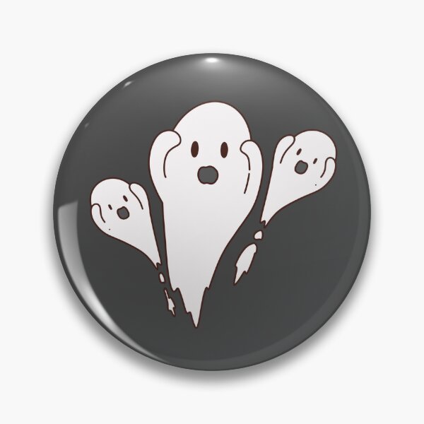 Item preview, Shocked Ghost Trio Halloween Doodle Art designed and sold by Zmonz.