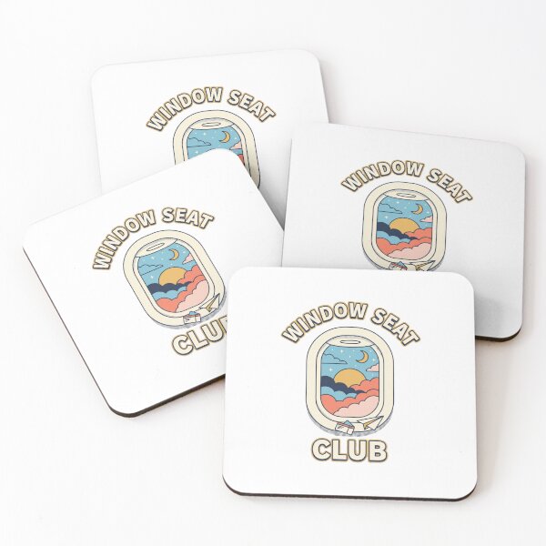 Item preview, Window Seat Club Retro Travel Design designed and sold by GoofyShopp.