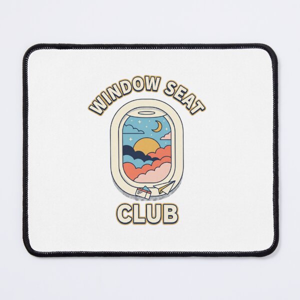 Item preview, Window Seat Club Retro Travel Design designed and sold by GoofyShopp.