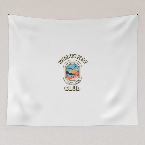 Item preview, Window Seat Club Retro Travel Design designed and sold by GoofyShopp.