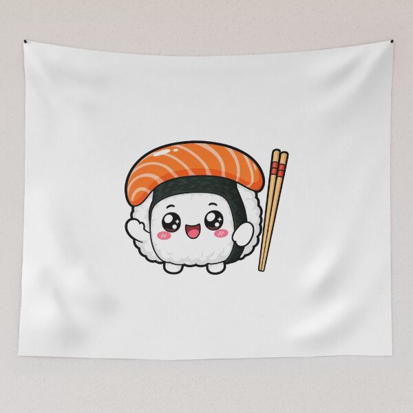 Item preview, Your Sushi Cute Sweet Kawaii Sushi Salmon Nigiri designed and sold by BoosterShop.
