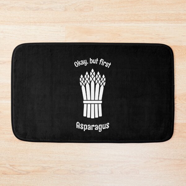 Item preview, Okay But First Asparagus Funny Vegetable Priorities designed and sold by AntiqueImages.