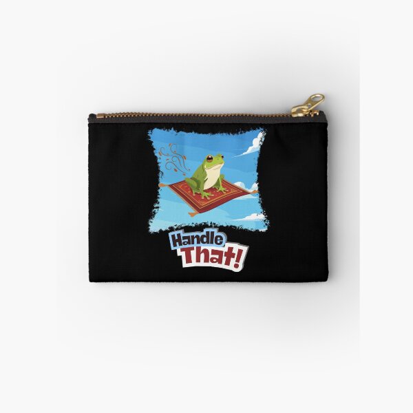 Item preview, Handle That! Funny Frog on a Flying Carpet designed and sold by TestudoDesign.