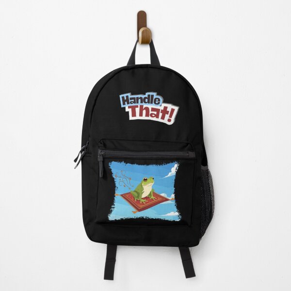 Item preview, Handle That! Funny Frog on a Flying Carpet designed and sold by TestudoDesign.