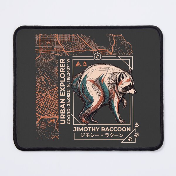 Item preview, Jimothy Raccoon Urban Explorer designed and sold by lokabrand.