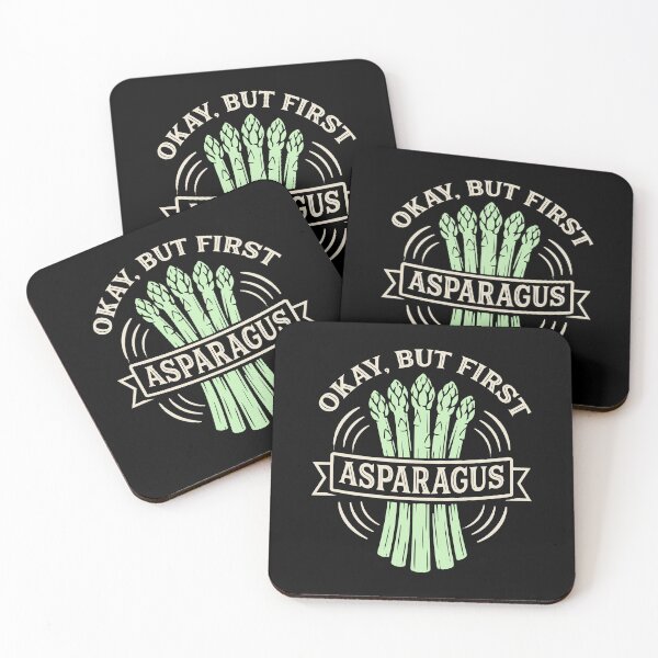 Item preview, Okay But First Asparagus Chef or Foodie designed and sold by AntiqueImages.