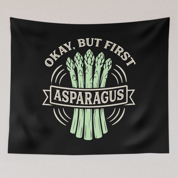 Item preview, Okay But First Asparagus Chef or Foodie designed and sold by AntiqueImages.