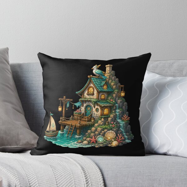 Item preview, Tidekeeper Cottage and the Azure Griffin  designed and sold by Sketchlegacy.