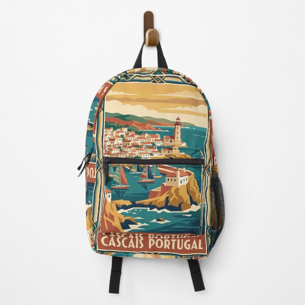 Item preview, Cascais Portugal Vintage Travel Poster designed and sold by Bomax121.