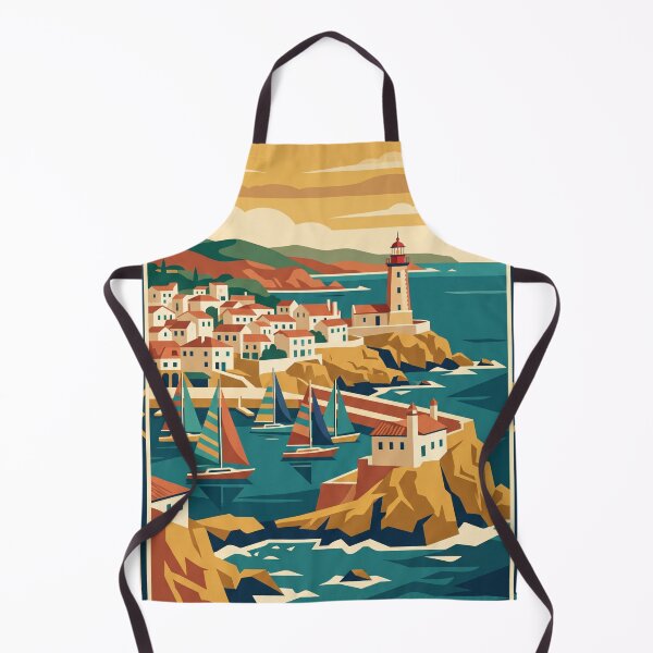 Item preview, Cascais Portugal Vintage Travel Poster designed and sold by Bomax121.