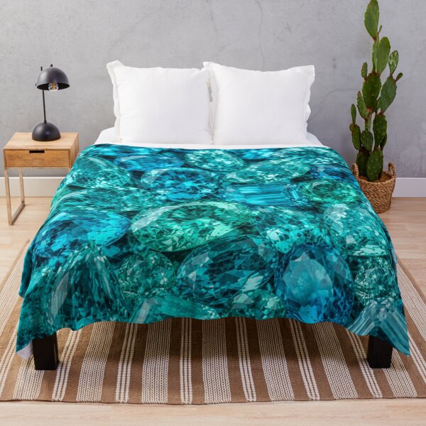 Item preview, Photorealistic Paraíba Tourmaline Gem Pattern designed and sold by GSizzle1.