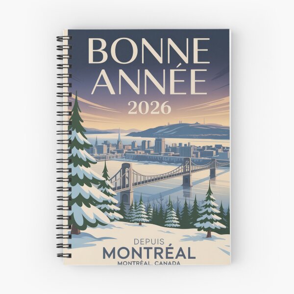 Item preview, A vintage travel poster illustration in portrait format featuring a stylized winter view of Montreal from Mount Royal designed and sold by 123ks.