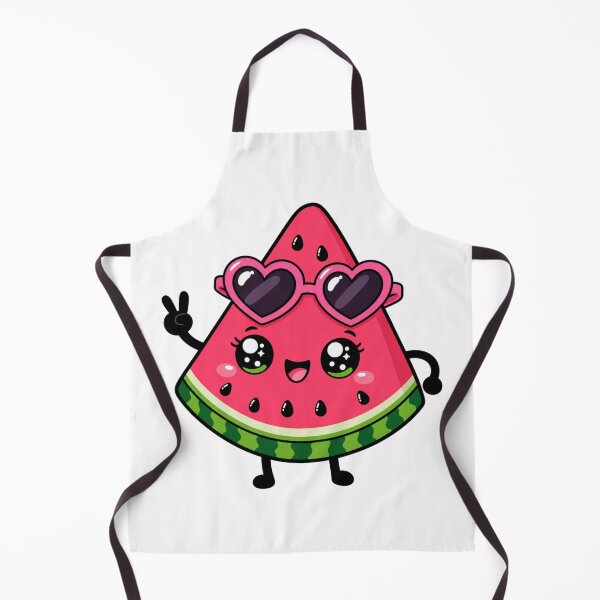 Item preview, One in a Melon Cute Kawaii Watermelon with Sunglasses designed and sold by BoosterShop.