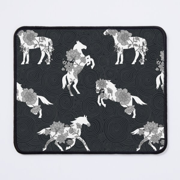 Item preview, Spring Stallion -Monochrome Black sticker designed and sold by Fabricatemyart.