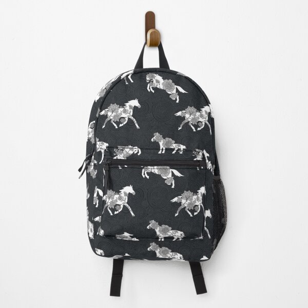Item preview, Spring Stallion -Monochrome Black sticker designed and sold by Fabricatemyart.