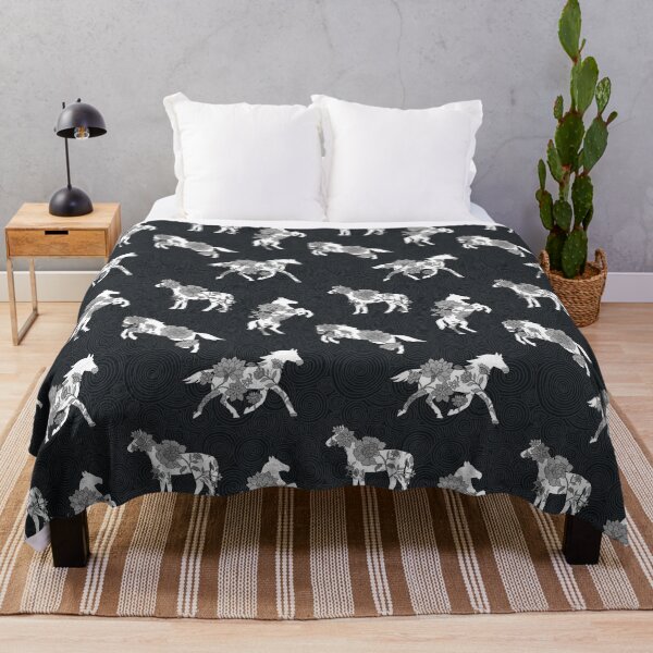 Item preview, Spring Stallion -Monochrome Black sticker designed and sold by Fabricatemyart.