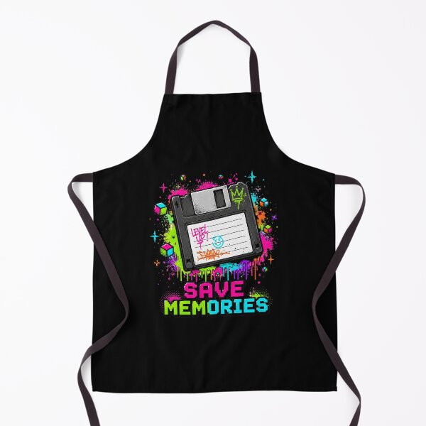 Item preview, Save Memories Retro Floppy Disk Graffiti Pixel Designn designed and sold by PixelBlob.