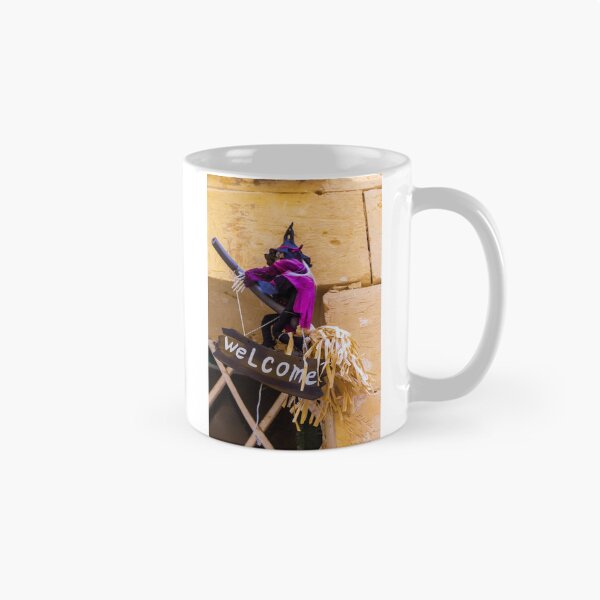 Item preview, Welcome Witch Halloween Decoration Hanging On Doorway Broomstick Sign With Straw Charm designed and sold by Nmallia.