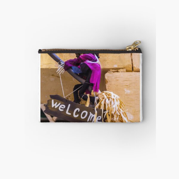 Item preview, Welcome Witch Halloween Decoration Hanging On Doorway Broomstick Sign With Straw Charm designed and sold by Nmallia.