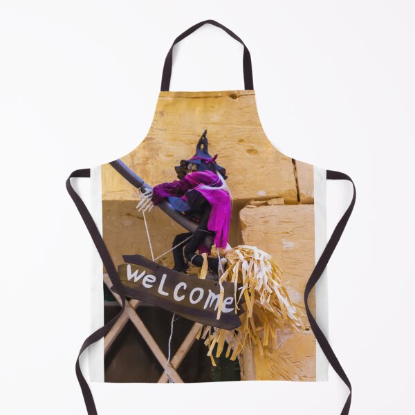 Item preview, Welcome Witch Halloween Decoration Hanging On Doorway Broomstick Sign With Straw Charm designed and sold by Nmallia.