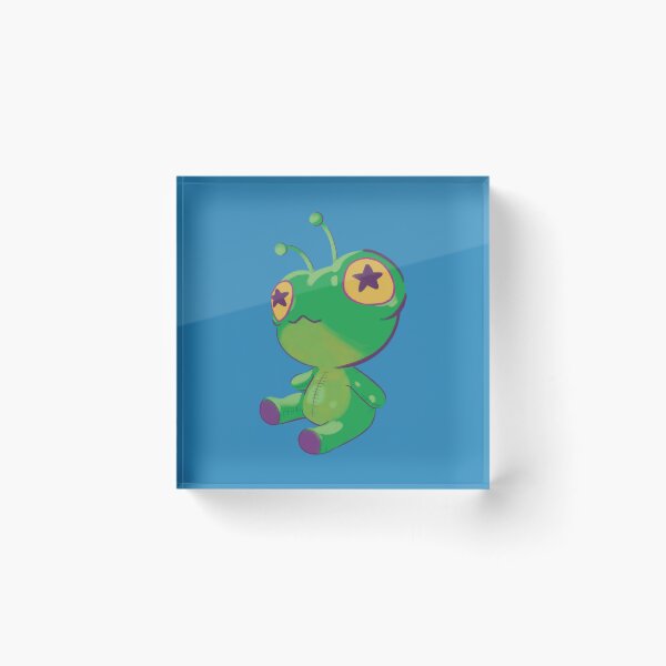 Item preview, Green Alien Frog Plush designed and sold by ellieoxenfree.