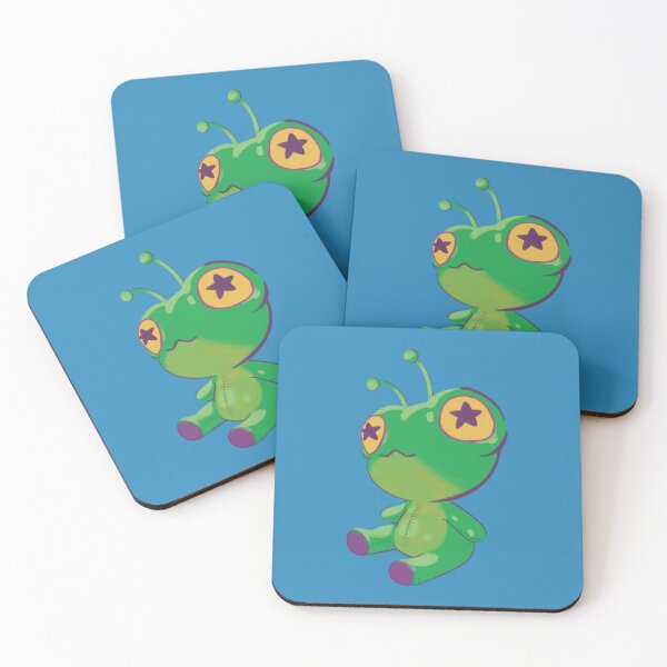 Item preview, Green Alien Frog Plush designed and sold by ellieoxenfree.