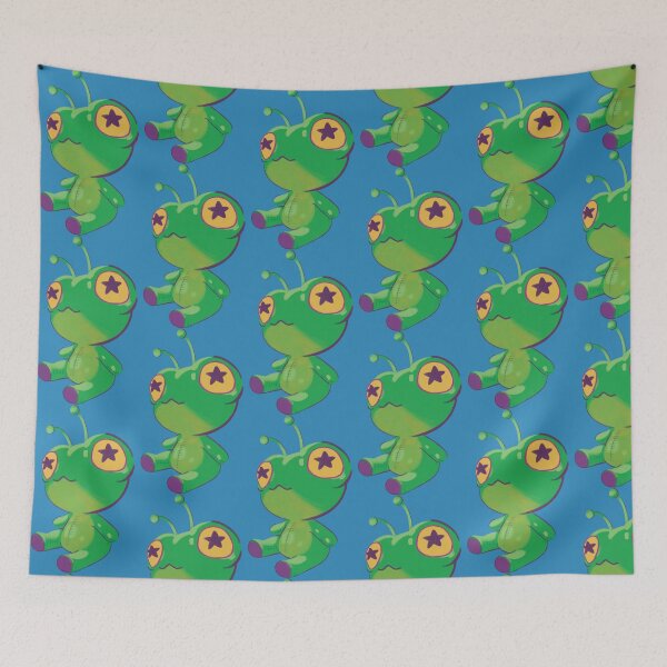 Item preview, Green Alien Frog Plush designed and sold by ellieoxenfree.
