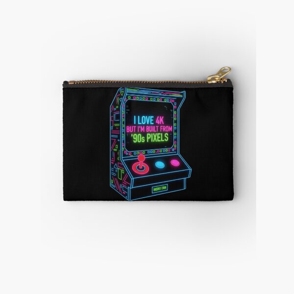 Item preview, I Love 4K Built From 90s - Pixels humor designed and sold by PixelBlob.