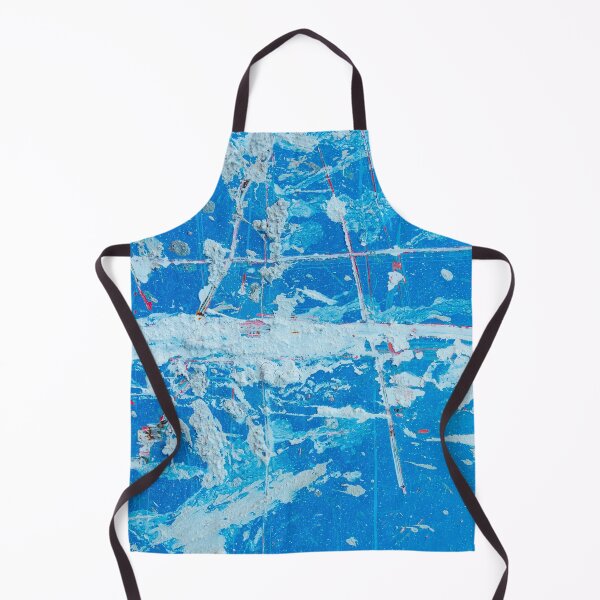 Item preview, Abstract Blue Textured Grunge Painting Design designed and sold by BuckaBaby.