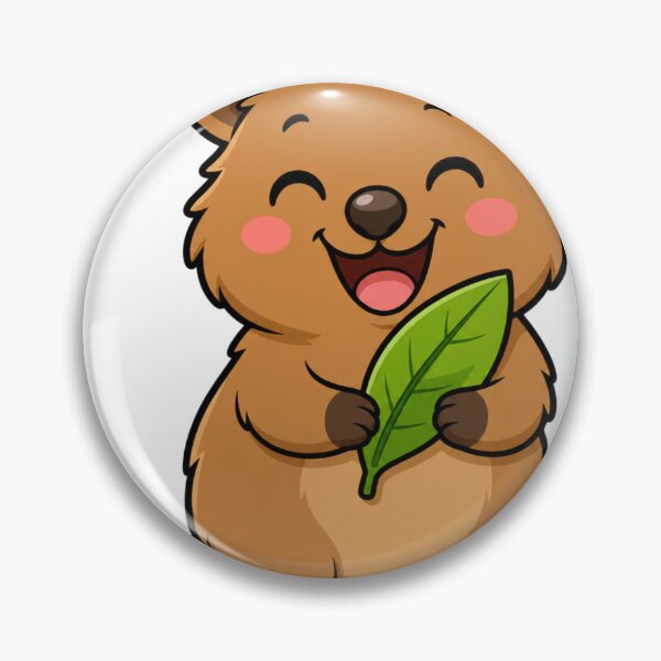 Item preview, Don't Worry Be Quokka Sweet Happy Kawaii Quokka designed and sold by BoosterShop.