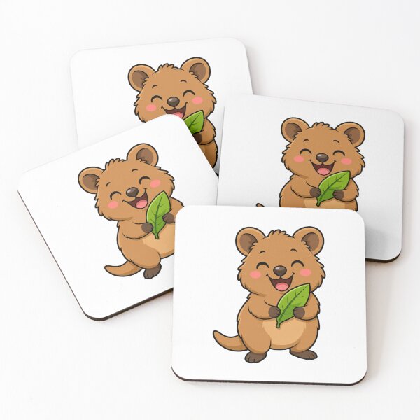 Item preview, Don't Worry Be Quokka Sweet Happy Kawaii Quokka designed and sold by BoosterShop.