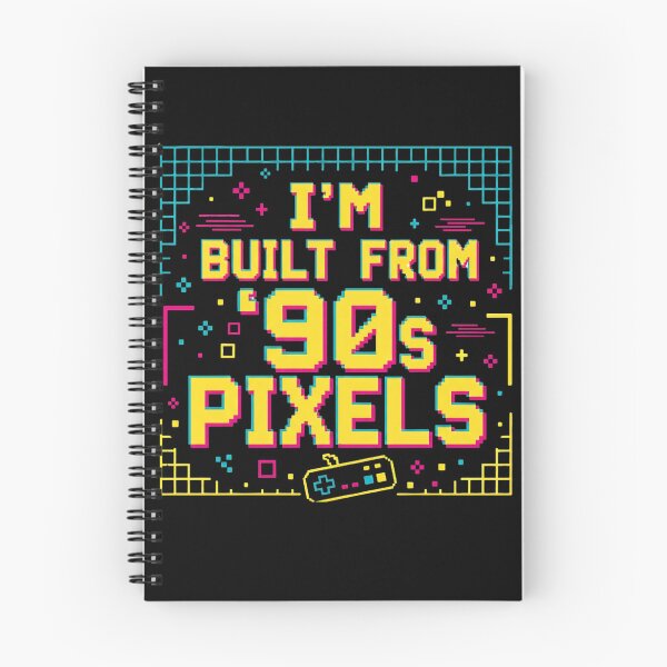 Item preview, I'm Built From 90s Pixels Retro Gamer Humor designed and sold by PixelBlob.