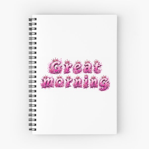 Item preview, Crownrose Dawn: A Royal Great Morning Greeting designed and sold by BlissBlvdShop.