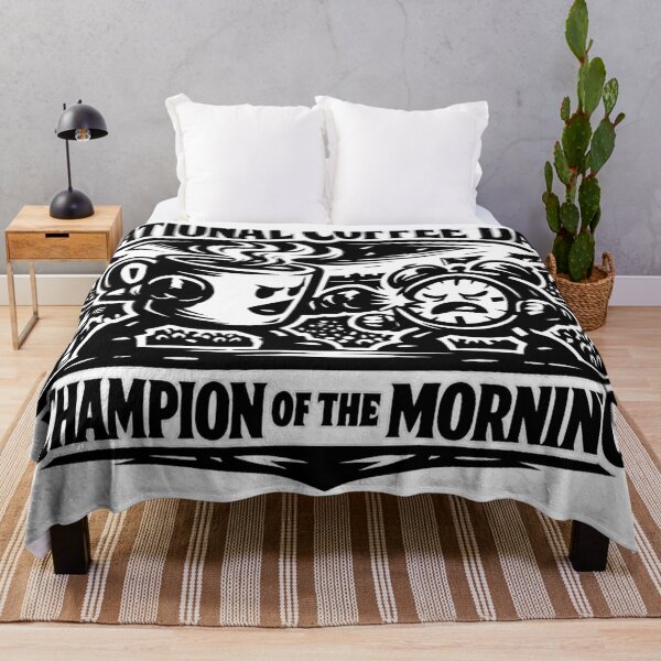 Item preview, Champion of the Morning National Coffee Day Victory designed and sold by irfanshikh.