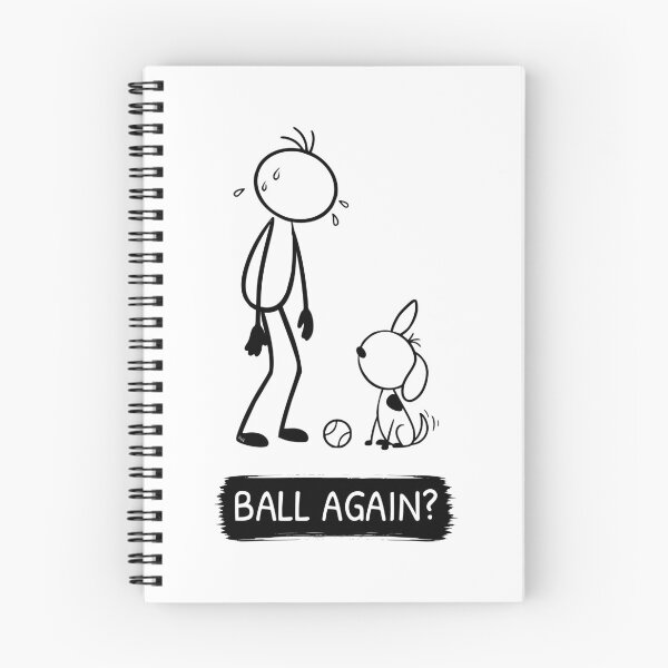 Item preview, Funny Dog Playing Fetch T-Shirt | Ball Again? | Tennis Ball Dog Shirt | Dog Owner Gift | Minimalist Dog Lover Tee designed and sold by Pebl-Co.