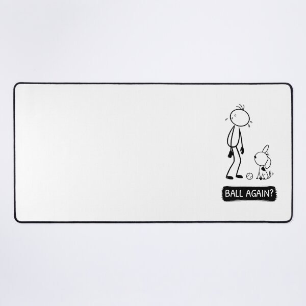Item preview, Funny Dog Playing Fetch T-Shirt | Ball Again? | Tennis Ball Dog Shirt | Dog Owner Gift | Minimalist Dog Lover Tee designed and sold by Pebl-Co.