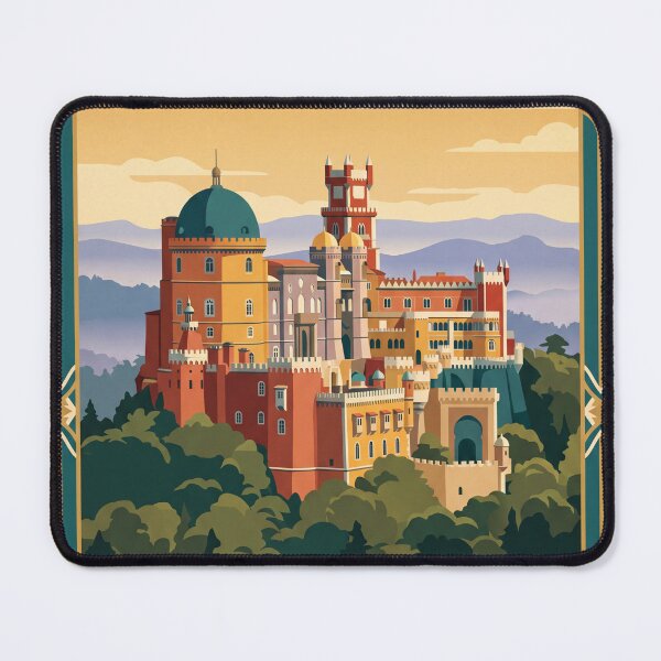 Item preview, Sintra Portugal Vintage Travel Poster designed and sold by Bomax121.