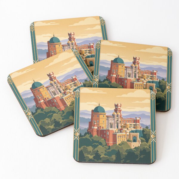 Item preview, Sintra Portugal Vintage Travel Poster designed and sold by Bomax121.