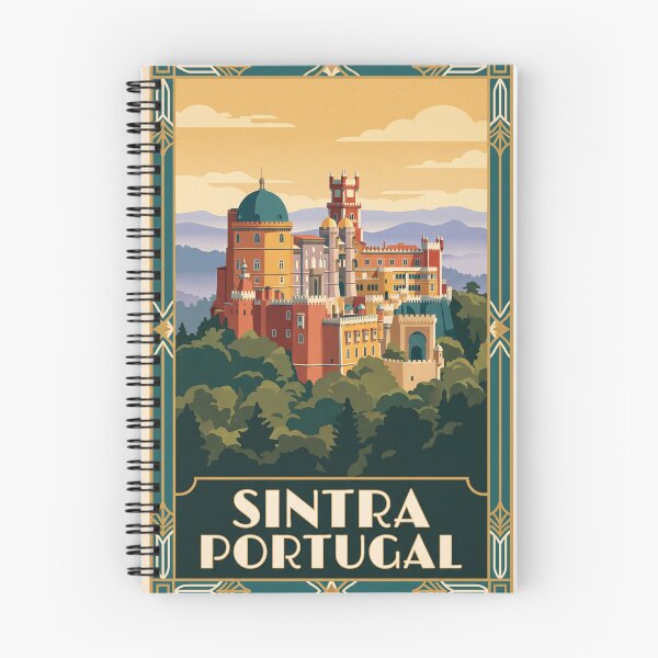 Item preview, Sintra Portugal Vintage Travel Poster designed and sold by Bomax121.