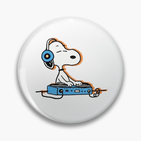 Item preview, Retro Peanuts Records DJ Snoopy Headphone designed and sold by Gbriel3.