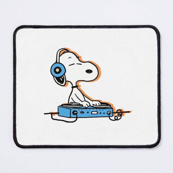 Item preview, Retro Peanuts Records DJ Snoopy Headphone designed and sold by Gbriel3.