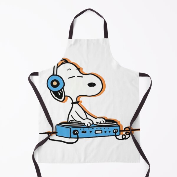 Item preview, Retro Peanuts Records DJ Snoopy Headphone designed and sold by Gbriel3.