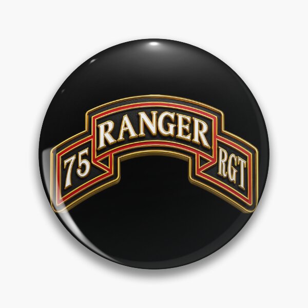 Item preview, Army - 75th Ranger Regiment - Ranger Scroll - 3D - Enhanced designed and sold by Military Insignia Products.