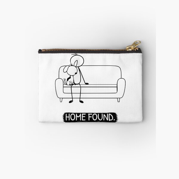 Item preview, Rescue Dog Shirt | Home Found | Minimalist Dog Lover T-Shirt | Adopt Don't Shop Gift designed and sold by Pebl-Co.