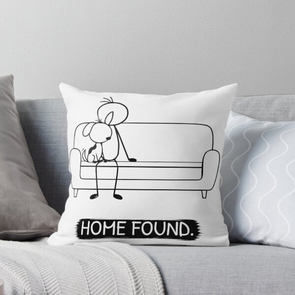 Item preview, Rescue Dog Shirt | Home Found | Minimalist Dog Lover T-Shirt | Adopt Don't Shop Gift designed and sold by Pebl-Co.