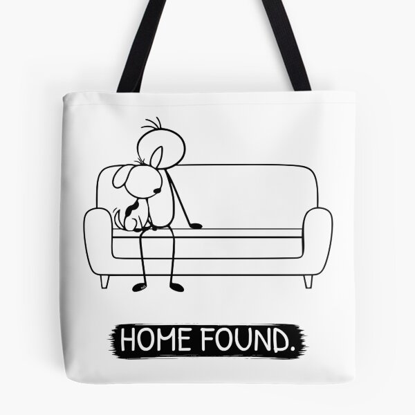 Item preview, Rescue Dog Shirt | Home Found | Minimalist Dog Lover T-Shirt | Adopt Don't Shop Gift designed and sold by Pebl-Co.