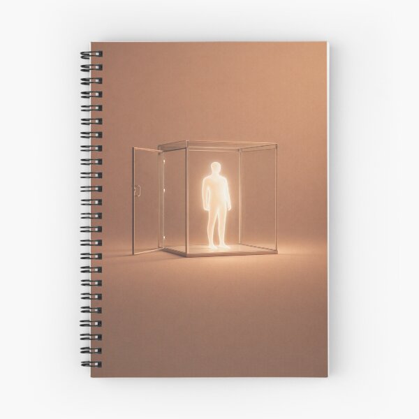 Item preview, Your Thoughts Become Your Prison - Open Cage Mental Health Art designed and sold by Chaos world.